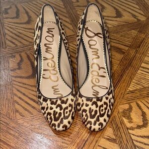 Sam Edelman Leopard Print Women's Shoes
